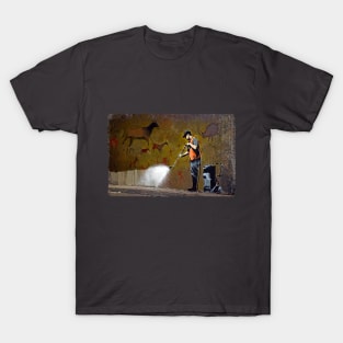 Council Worker by Banksy T-Shirt